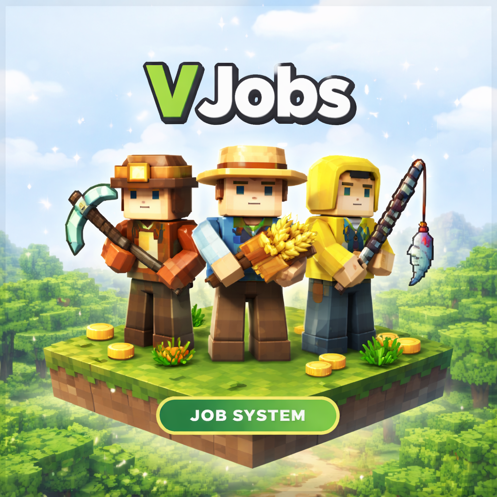 💼 VJobs — Job-System Plugin